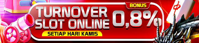 BONUS TURNOVER SLOT ONLINE 0.8%